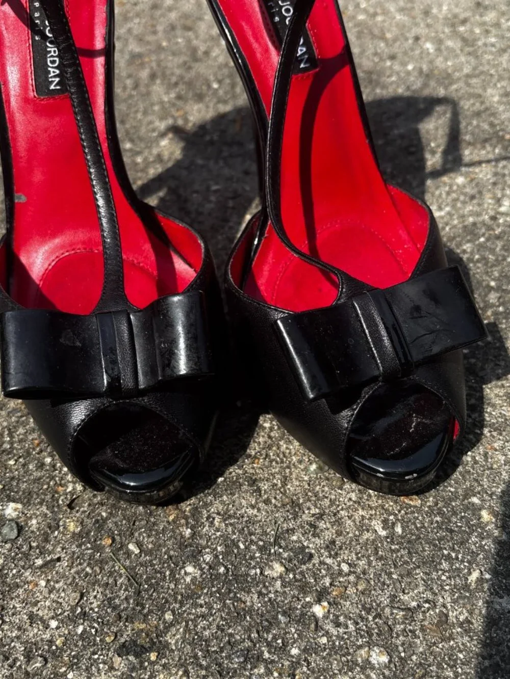 Charles Jourdan Heels with Bow Accents